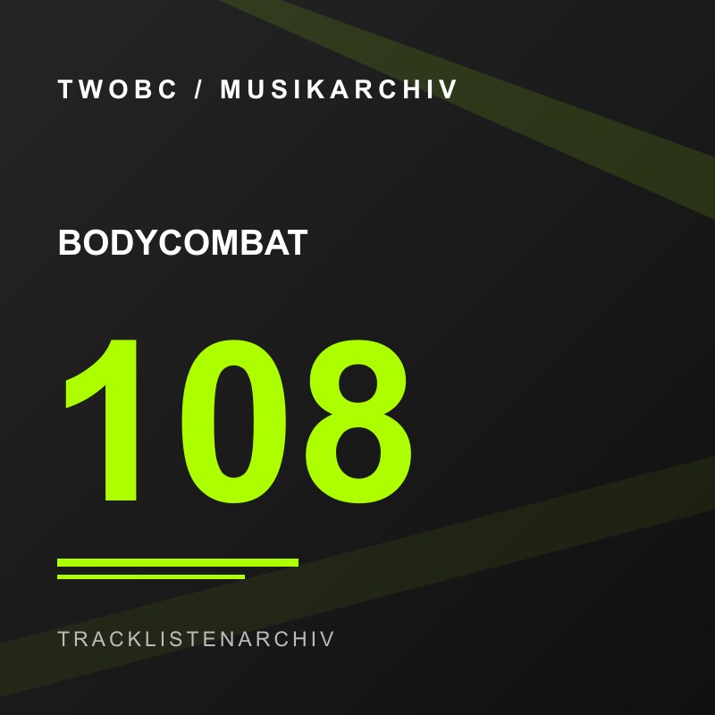 BODYCOMBAT 108 – TWOBC Fan-Cover